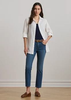 Jean Droit à Taille Mi-haute