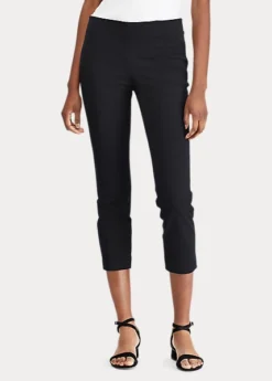 Pantalon 7/8 Skinny En Sergé Stretch -Pas Cher T-Shirts Hauts Magasin s7 1336007 alternate2