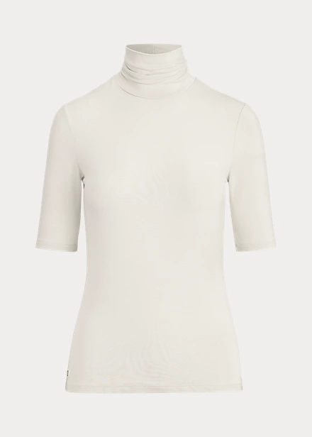 Haut à Col Roulé En Jersey 2 Haut à Col Roulé En Jersey – Image 2