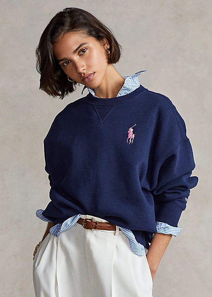 Sweat Col Rond Pink Pony Molleton 6 Sweat Col Rond Pink Pony Molleton – Image 6