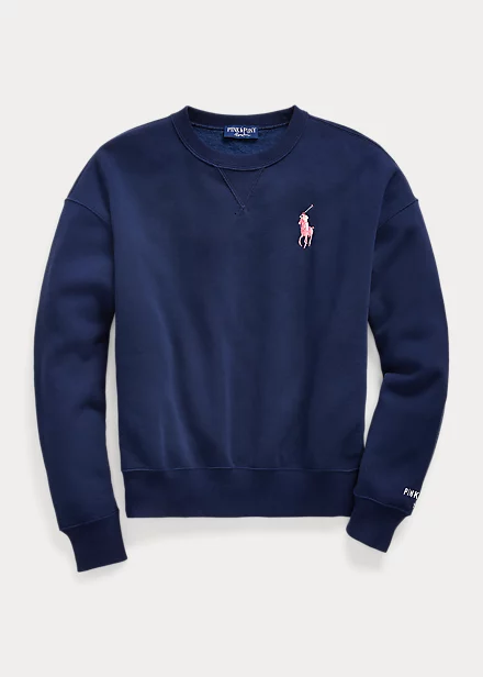 Sweat Col Rond Pink Pony Molleton 2 Sweat Col Rond Pink Pony Molleton – Image 2