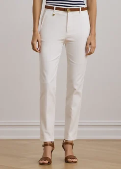 Pantalon En Coton Mélangé Stretch 7 Pantalon En Coton Mélangé Stretch -Pas Cher T-Shirts Hauts Magasin s7 1394003 alternate1