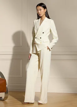 Pantalon Stamford En Crêpe De Laine