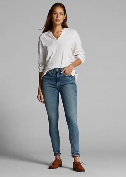 Jean Skinny Taille Haute Stretch