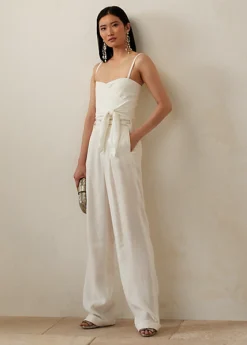 Haut à Bretelles Coleta En Lin -Pas Cher T-Shirts Hauts Magasin s7 1443915 alternate1