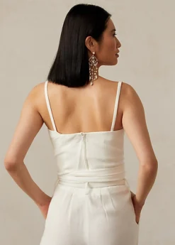 Haut à Bretelles Coleta En Lin -Pas Cher T-Shirts Hauts Magasin s7 1443915 alternate3