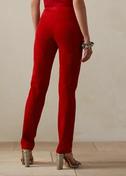 Pantalon Simone En Daim D'agneau -Pas Cher T-Shirts Hauts Magasin s7 1443920 alternate3