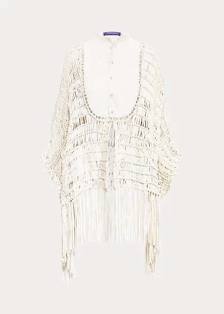 Chemise Aliya En Macramé De Cuir Nappe 2 Chemise Aliya En Macramé De Cuir Nappe – Image 2