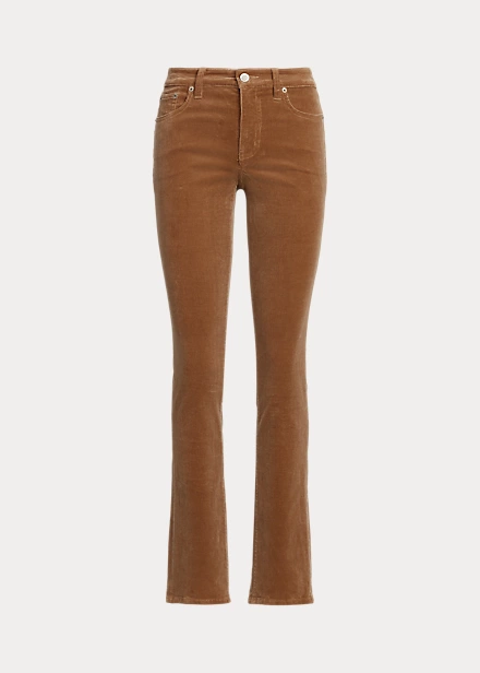 Pantalon Taille Mi-haute Velours Côtelé 2 Pantalon Taille Mi-haute Velours Côtelé – Image 2