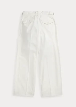 Pantalon 7/8 à Jambe Large En Popeline -Pas Cher T-Shirts Hauts Magasin s7 1464689 alternate15