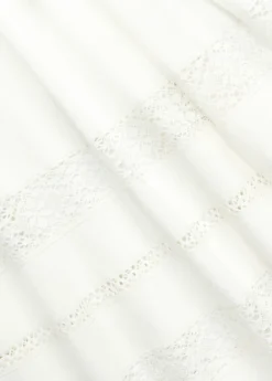 Robe En Lin Et Coton Bordée De Dentelle -Pas Cher T-Shirts Hauts Magasin s7 1464706 alternate20