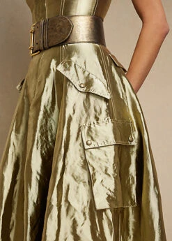 Robe Du Soir Briar En Organza Métallisé -Pas Cher T-Shirts Hauts Magasin s7 1467170 alternate4