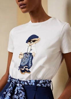 T-shirt Sarong Polo Bear En Coton -Pas Cher T-Shirts Hauts Magasin s7 1467223 alternate4