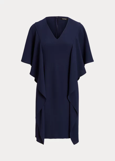 Robe De Cocktail Caftan En Georgette 2 Robe De Cocktail Caftan En Georgette – Image 2