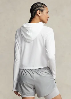 Sweat à Capuche Court En Jersey De Coton -Pas Cher T-Shirts Hauts Magasin s7 1470397 alternate3