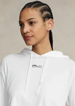 Sweat à Capuche Court En Jersey De Coton -Pas Cher T-Shirts Hauts Magasin s7 1470397 alternate4