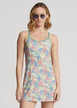 Robe Fleurie à Dos Nageur En Jersey -Pas Cher T-Shirts Hauts Magasin s7 1471938 alternate1