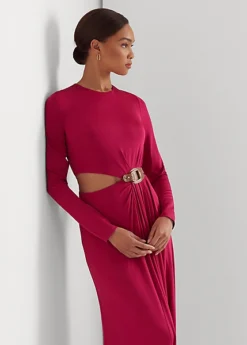 Robe Découpée En Jersey Avec Boucle -Pas Cher T-Shirts Hauts Magasin s7 1483552 alternate1