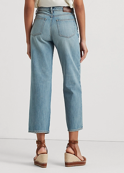 Jean 7/8 Jambe Large Taille Haute 5 Jean 7/8 Jambe Large Taille Haute – Image 5