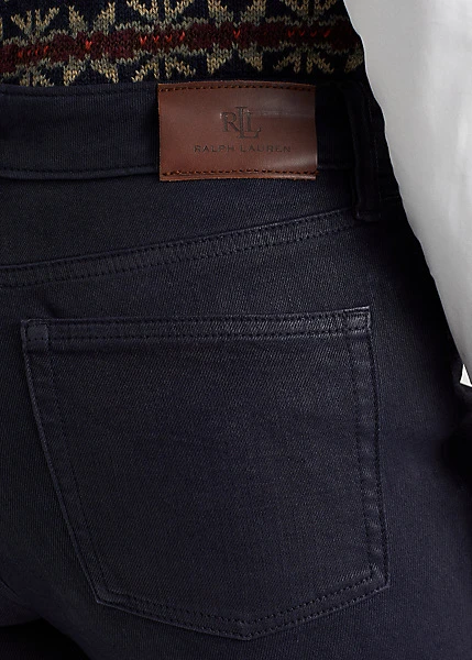 Jean Droit 7/8 Taille Mi-haute Enduit 6 Jean Droit 7/8 Taille Mi-haute Enduit – Image 6