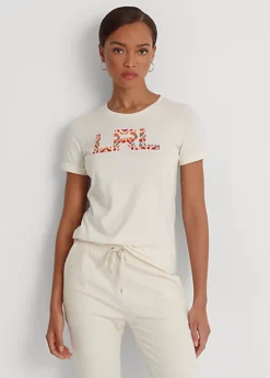 T-shirt à Logo En Coton Mélangé