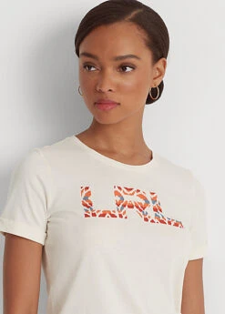 T-shirt à Logo En Coton Mélangé 9 T-shirt à Logo En Coton Mélangé -Pas Cher T-Shirts Hauts Magasin s7 1483683 alternate4