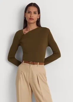 Haut Asymétrique En Jersey Stretch