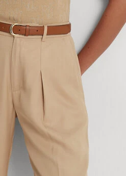 Pantalon à Pinces Jambe Large En Sergé -Pas Cher T-Shirts Hauts Magasin s7 1483784 alternate4