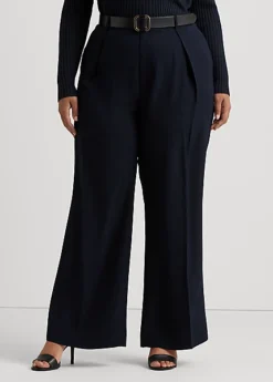 Pantalon à Jambe Large En Georgette -Pas Cher T-Shirts Hauts Magasin s7 1483822 alternate1