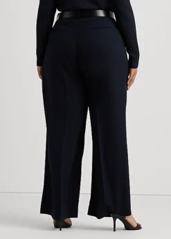 Pantalon à Jambe Large En Georgette -Pas Cher T-Shirts Hauts Magasin s7 1483822 alternate3