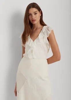 Chemisier Patchwork En Tulle Et Gaze