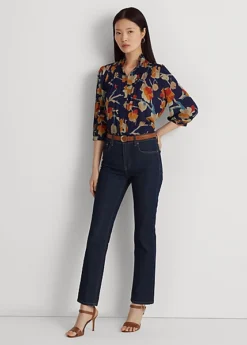 Chemisier En Georgette Fleurie -Pas Cher T-Shirts Hauts Magasin s7 1483872 alternate1