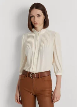 Chemisier Plissé En Georgette