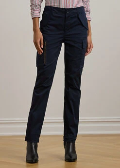 Pantalon Cargo En Satinette De Coton -Pas Cher T-Shirts Hauts Magasin s7 1484221 alternate1