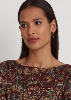 Haut En Coton Stretch à Encolure Bateau 9 Haut En Coton Stretch à Encolure Bateau -Pas Cher T-Shirts Hauts Magasin s7 1484490 alternate4