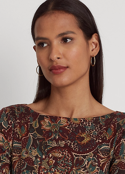 Haut En Coton Stretch à Encolure Bateau 5 Haut En Coton Stretch à Encolure Bateau – Image 5