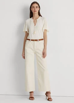 Haut à Lavallière En Jersey -Pas Cher T-Shirts Hauts Magasin s7 1484495 alternate1