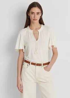 Haut à Lavallière En Jersey