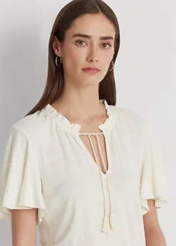 Haut à Lavallière En Jersey -Pas Cher T-Shirts Hauts Magasin s7 1484495 alternate4