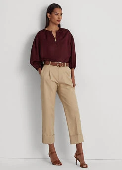 Blouse à Effet Blousant En Shantung 7 Blouse à Effet Blousant En Shantung -Pas Cher T-Shirts Hauts Magasin s7 1484500 alternate1