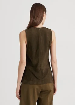 Chemisier Sans Manches En Chèvre Velours -Pas Cher T-Shirts Hauts Magasin s7 1484504 alternate3