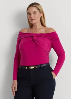 Haut En Jersey épaules Dégagées