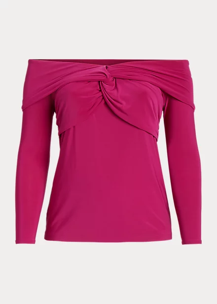 Haut En Jersey épaules Dégagées 2 Haut En Jersey épaules Dégagées – Image 2