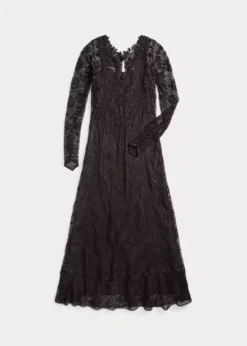 Robe En Dentelle De Coton