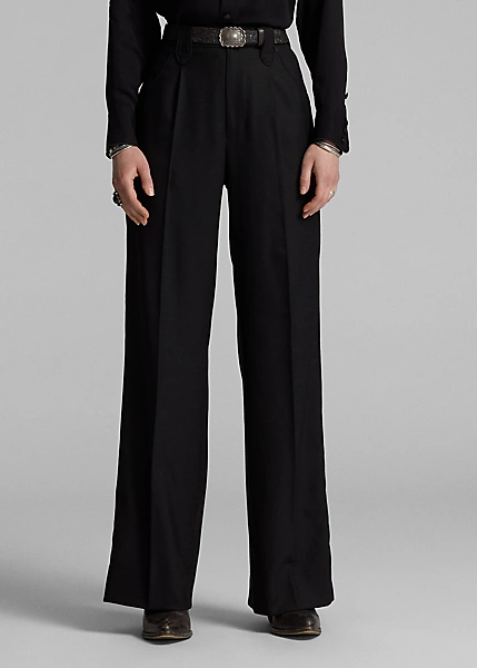 Pantalon De Smoking Western En Sergé 3 Pantalon De Smoking Western En Sergé – Image 3