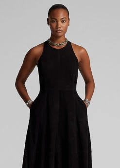 Goat-Suede Racerback Dress -Pas Cher T-Shirts Hauts Magasin s7 1485149 alternate2