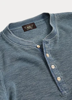 T-shirt Col Tunisien Coton Nid Abeilles -Pas Cher T-Shirts Hauts Magasin s7 1485151 alternate16