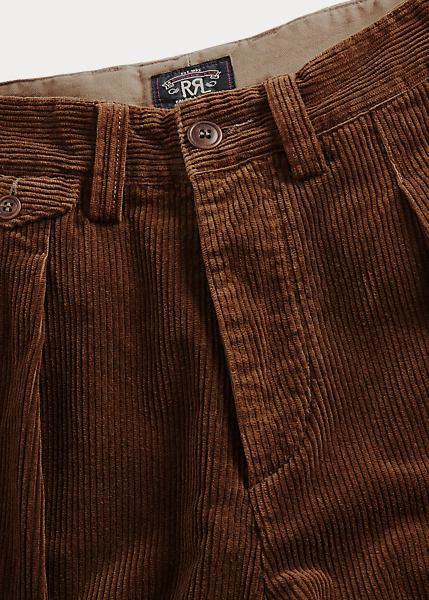 Pantalon En Velours Côtelé Plissé 7 Pantalon En Velours Côtelé Plissé – Image 7