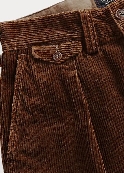 Pantalon En Velours Côtelé Plissé 8 Pantalon En Velours Côtelé Plissé – Image 8