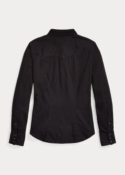 Chemise Western En Sergé De Coton 6 Chemise Western En Sergé De Coton – Image 6